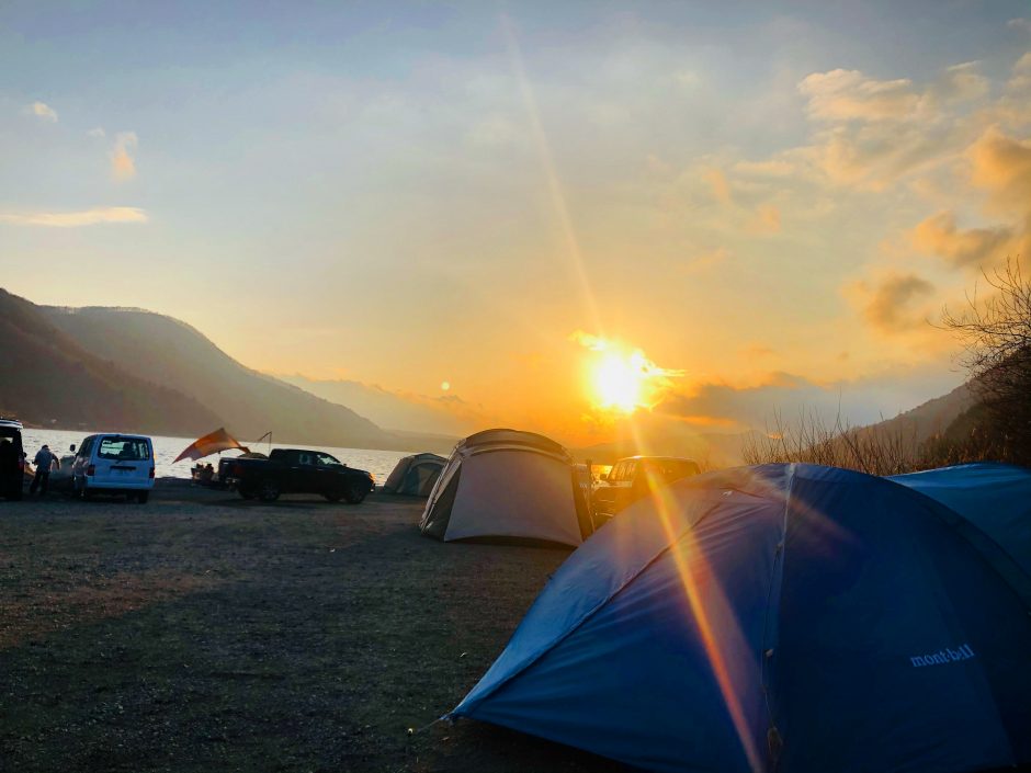 冬キャンプ 関東 予約なし 山梨県西湖湖畔キャンプ場 訪問3回目 Ji Tsu Blog